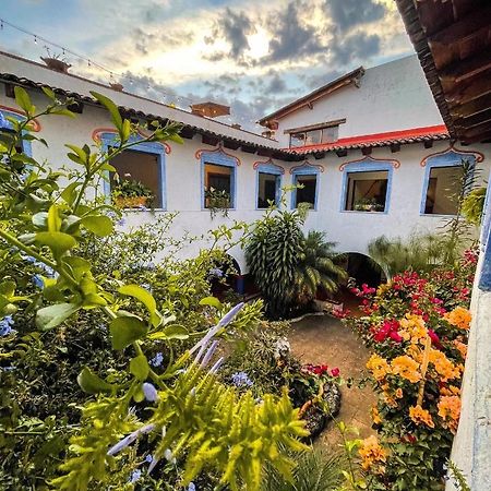 La Casona Azul Boutique Hotel Malinalco Bagian luar foto